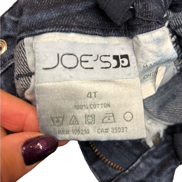 Limited Edition Boys Joes Premium Denim Skull rivets Button Embroidery Jeans - Picture 4 of 6